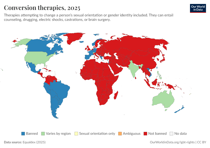 A thumbnail of the "Conversion therapies" chart