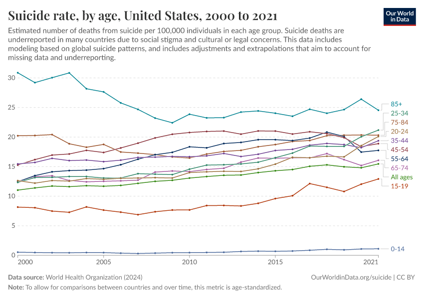 A thumbnail of the "Suicide rate, by age" chart