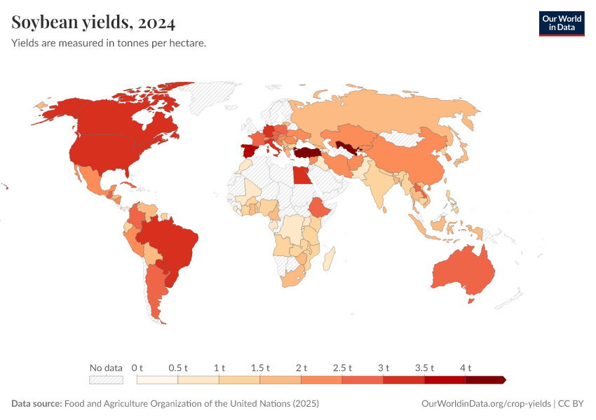 A thumbnail of the "Soybean yields" chart